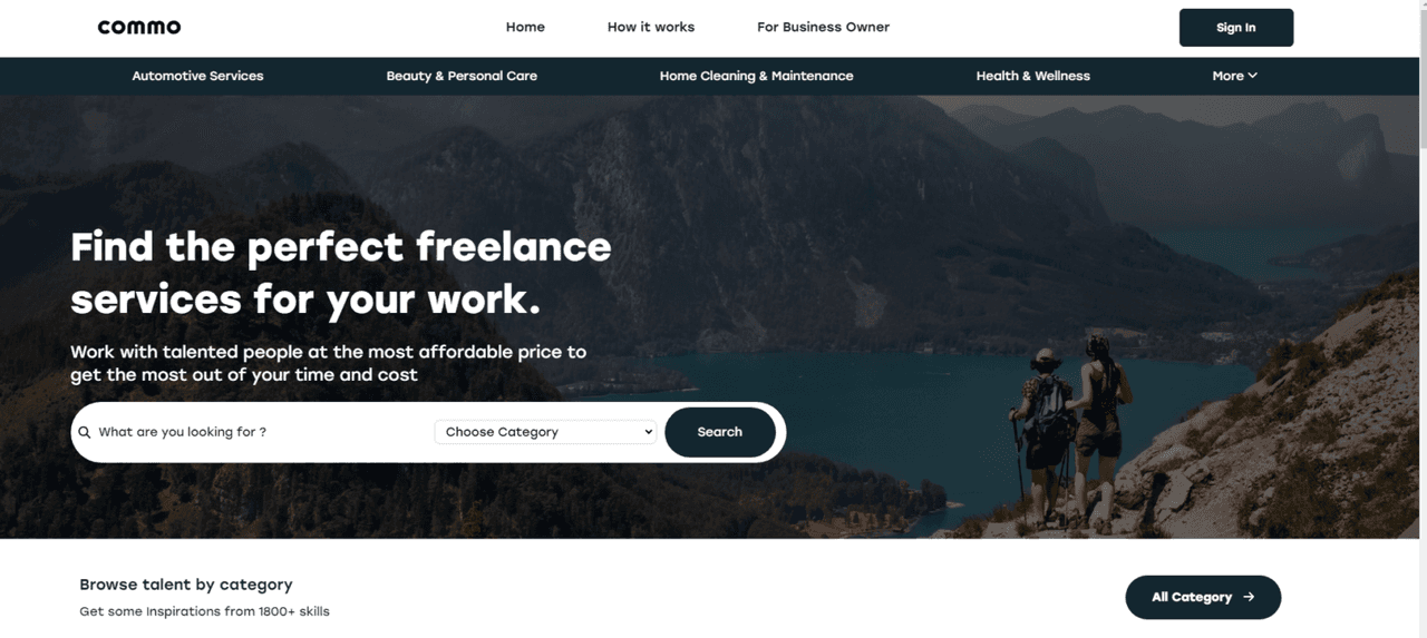 Flutter authentication module interface
